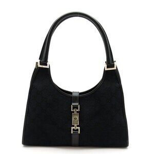 Gucci Jackie Shoulder Bag GG Canvas Leather